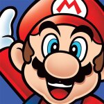 Nintendo - super mario - impression sur toile mario 40x40cm