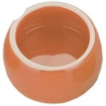 Nobby mangeoire en terre cuite pour rongeur orange diam tre 8 5 cm