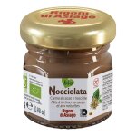 Nocciolata p�te a tartiner noisette bio 24x25g - d�licieuse cr�me noisette bio, sans huile de palme, ...