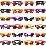 Noeuds papillon rglables pour animaux de compagnie, n?uds pour chien halloween, crne horrible, araigne, ...