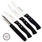 Nogent 3 etoiles - coffret de 3 couteaux et un eplucheur 00087v Nogent 3 etoiles - coffret de 3 couteaux et un eplucheur 00087v