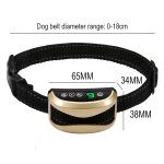 Le noir - collier anti - aboiement pour chien, accessoires d'entra�nement, etanche, rechargeable, collier ...