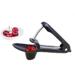 (noir)dnoyauteur a cerises, dnoyauteurs de cerise avec tasse soutien de silicone souple et tige en ...