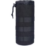 (a - noir) poche bouteille molle poche de cruche a eau militaire sacoche porte gourde tactique cordon ...