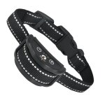 Noir r�fl�chissant - collier anti aboiement pour chien, dispositif de contr�le de l'aboiement, etanche, ...