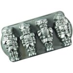 Nordic ware moule a g�teau en fonte casse - noisette, capacit� de 6 tasses, argent�