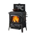 Nordica extraflame - po�le � bois 7. 7kw fonte �maill�e noir isettacclean