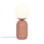 Nordlux notti lampe de table globe terre cuite e14