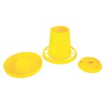 Nourrisseur poules / poussins pp non - mont� kerbl 2, 5 l mixte jaune