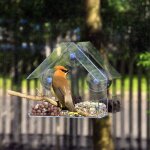Nouveau créatif fenêtre mangeoires d'oiseaux clair verre fenêtre visualisation oiseau alimentation hôtel ... Nouveau créatif fenêtre mangeoires d'oiseaux clair verre fenêtre visualisation oiseau alimentation hôtel ...