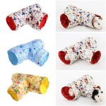 Utile nouveau imprim� fournitures pour animaux de compagnie hamster jouet tunnel petit animal de compagnie ...
