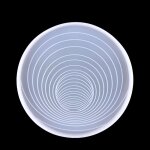 Nouveau pochoir en spirale personnalisé, résistant a la chaleur, tapis de tasse en silicone pour la cuisine ... Nouveau pochoir en spirale personnalisé, résistant a la chaleur, tapis de tasse en silicone pour la cuisine ...