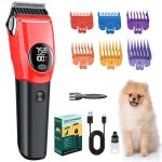 Nouveau professionnel chien tondeuse animal de compagnie chiot tondeuse chat rasoir animal pied toilettage ...