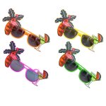 Nouveau style hawaii plage flamingo ananas lunettes de soleil lunettes bachelorette poule nuit cerf fte ...