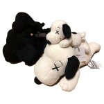 Nouveaut kawaii snoopy poupe noir blanc snoopy peluche chien jouet mignon super mignon poupe nol ...