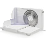 Nouvelhorizonstore - acier inoxydable trancheuse �lectrique pliable - avec poussoir - epaisseur de tranche ...