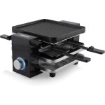 Nouvelhorizonstore - appareil � raclette multifonction piano 4, pour 4 personnes, plaque r�versible 21 ...