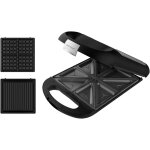 Nouvelhorizonstore - appareil � sandwichs rock'ntoast family 3in1. 1500 w, capacit� pour 4 sandwichs, ...