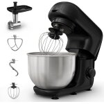 Nouvelhorizonstore - bake essential, robot p�tissier, bol inox 4. 8 l, 800 w, kit accessoires, batteur, ...