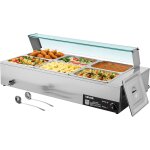 Nouvelhorizonstore - chauffe - plat electrique � vapeur 1500 w, buffet chauffant en inox, bain - marie ...