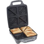 Nouvelhorizonstore - cloer 6269 appareil � croque - monsieur xxl pour 4 sandwichs divis�s en diagonale, ...