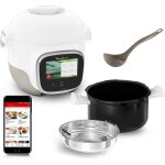 Nouvelhorizonstore - cookeo touch wifi mini, multicuiseur intelligent haute pression, 3 litres, 100 recettes ...