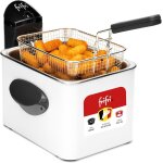Nouvelhorizonstore - frifri friteuse expert 4, 5l - 3200w design rectangulaire, couvercle duofil, technologie ...