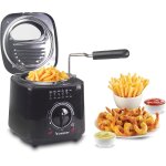 Nouvelhorizonstore - p101fri100 friteuse �lectrique 1l, 850 - 950w, panier en acier amovible, couvercle ...