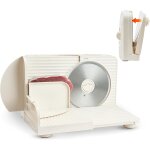 Nouvelhorizonstore - trancheuse electrique 180 w, coupe viande avec lame tranchante de 170 mm, vitesse ...