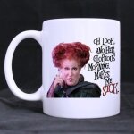 Novelty design custom hocus pocus mug oh look another glorious mug 11 oz white coffee mug tea cup twin ...