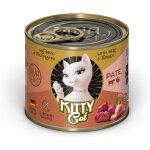 Nuem - paté boeuf & dinde 6 x 200 g, nourriture humide pour chat, sans céréales, avec taurine, huile ... Nuem - paté boeuf & dinde 6 x 200 g, nourriture humide pour chat, sans céréales, avec taurine, huile ...