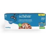 Nuem - ton avec poisson bleu en gele, nourriture humide complte pour chats, en bote, avec vitamines ...
