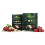 Nuevo agneau et veau senior en conserve avec flocons d'avoine 400 gr