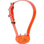 Num'axes - collier seul - canicom - avec plasturgie orange et sangle orange fluo