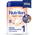 Nutrilon duobalans 1 lait infantile 0 - 6 mois 800g