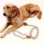 Nylon kaki corde de traction confortable pratique robuste escalade chien corde chien laisse fournitures ...