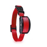 Nylon rouge - collier anti aboiement pour chien, dispositif de contr�le de l'aboiement, etanche, collier'entra ...