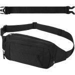 Nzqaf - sac banane avec une ceinture rallonge de 30 cm pour homme et femme - pour voyage, randonne, ...