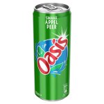 Oasis boisson fruit�e pomme poire 24x330ml - jus rafra�chissant naturel sans sucres ajout�s 7, 92l