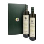 Oleum comitis - coffret huile d'olive extra vierge avec 2 bouteilles de 750 ml Oleum comitis - coffret huile d'olive extra vierge avec 2 bouteilles de 750 ml