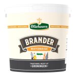 Oliehoorn brander mayonnaise sauce cr�meuse et savoureuse 10 kg pot pour cuisine professionnelle et restaurati ...