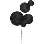 Omega noir, applique murale, globen lighting