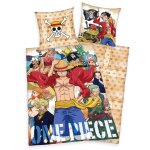 One piece parure de lit crew 135 x 200 cm / 80 x 80 cm