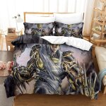 One - punch - man ensemble de literie �� motif imprim�� en d housse de couette �� th��me ultra douce ...