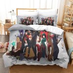 One - punch - man ensemble de literie �� motif imprim�� en d housse de couette �� th��me ultra douce ...