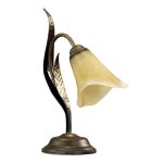 Onli alga lampe de table en verre, abat - jour en verre, 1x e14