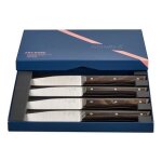 Coffret 4 couteaux de table - facette - frêne sombre Coffret 4 couteaux de table - facette - frêne sombre