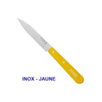 Opinel couteau d'office n112 lame lisse inox ou carbone / couleur au choix