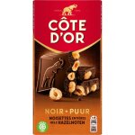 C�te d'or bloc chocolat noir aux noisettes enti�res 180g