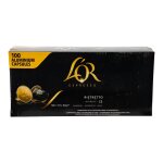L'or capsules ristretto caf� intense compatible nespresso 100 capsules 520g